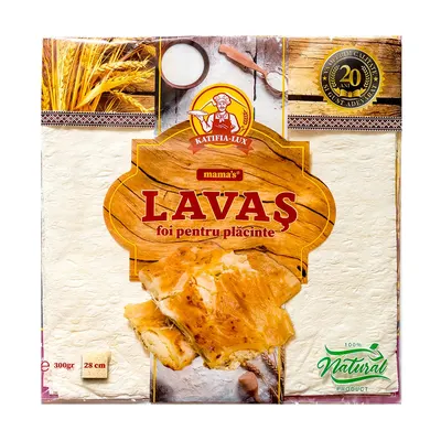 Lavas pentru placinte 8 buc, 250g KATIFIA LUX