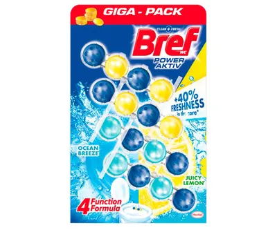 Bloc WC PA LemonOcean 4*50g BREF