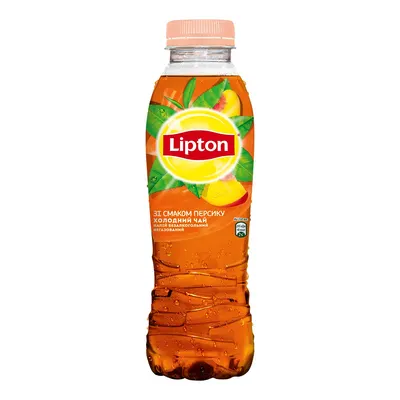Băutură Ice Tea piersici 0.5l pet LIPTON