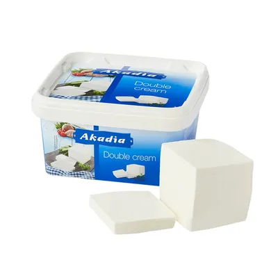 Produs de brânză Double Cream 400g AKADIA